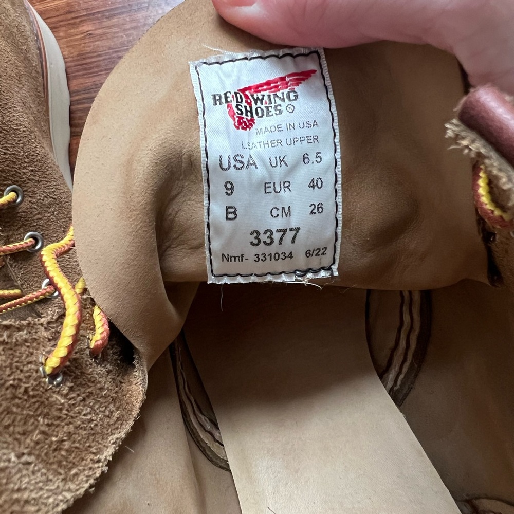 Red Wing Olive Mohave Moc 3377 - Picture 4 of 6